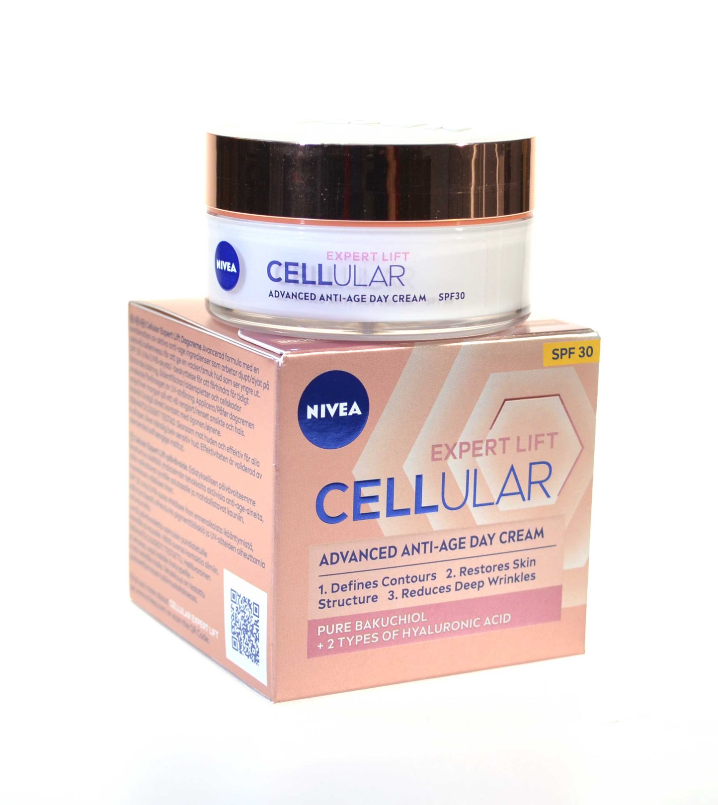 NIVEA Cellular Expert Lift Bakuchiol Day Cream 50ml Anti Age Firming Moisturiser