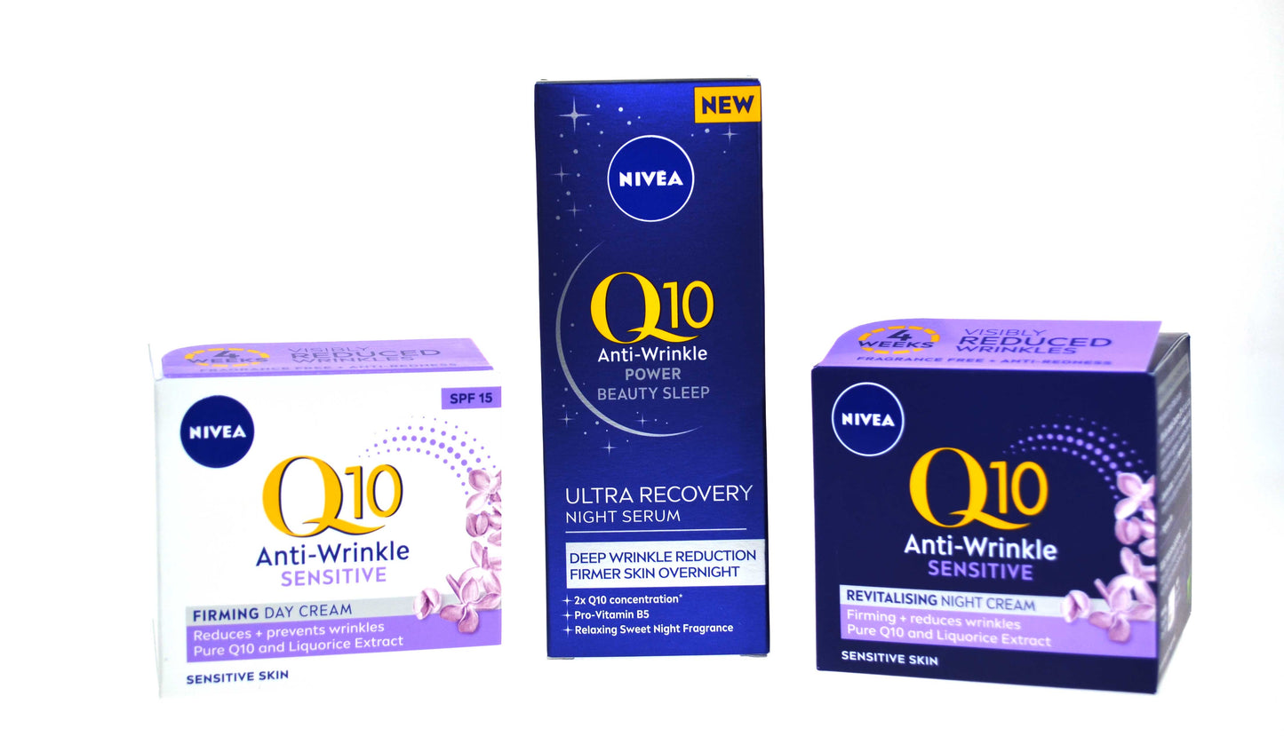 Nivea Q10 Radiant Skin 3 Piece Gift Set