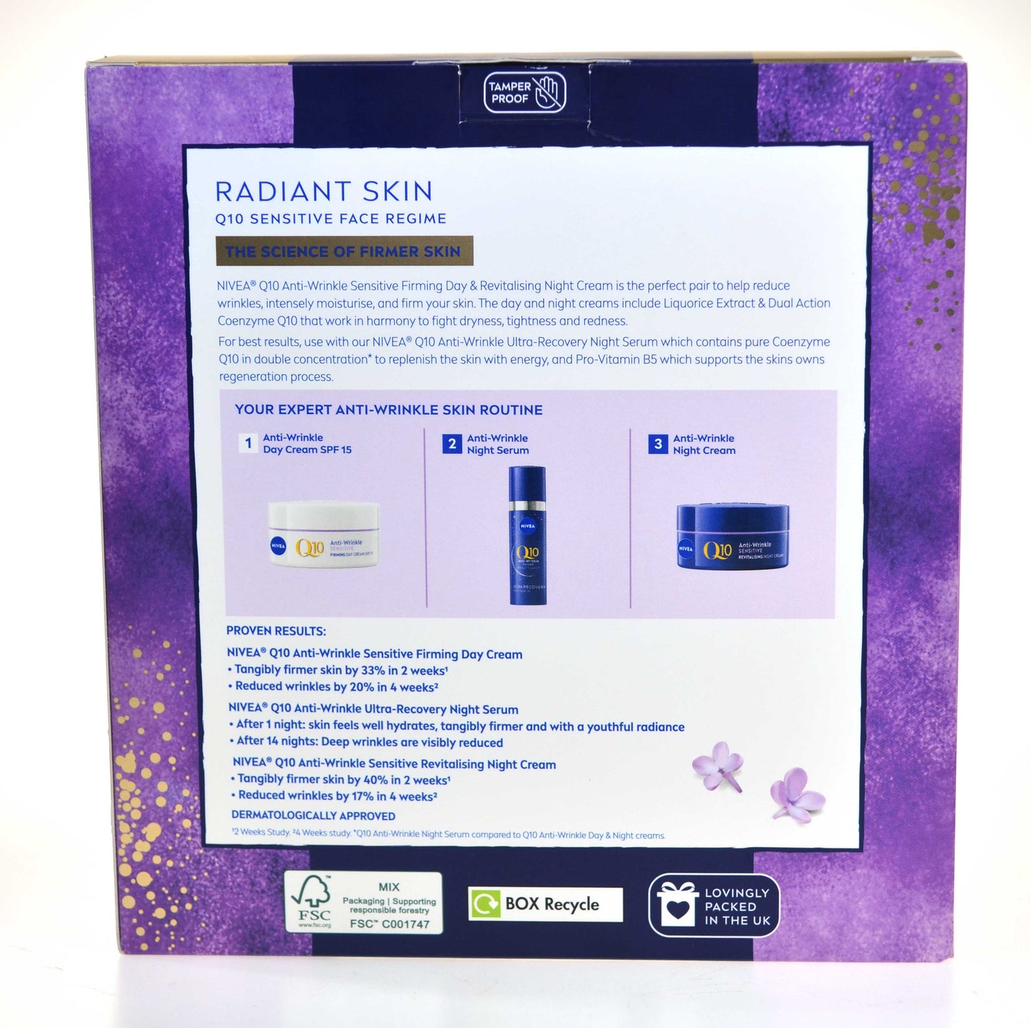 Nivea Q10 Radiant Skin 3 Piece Gift Set