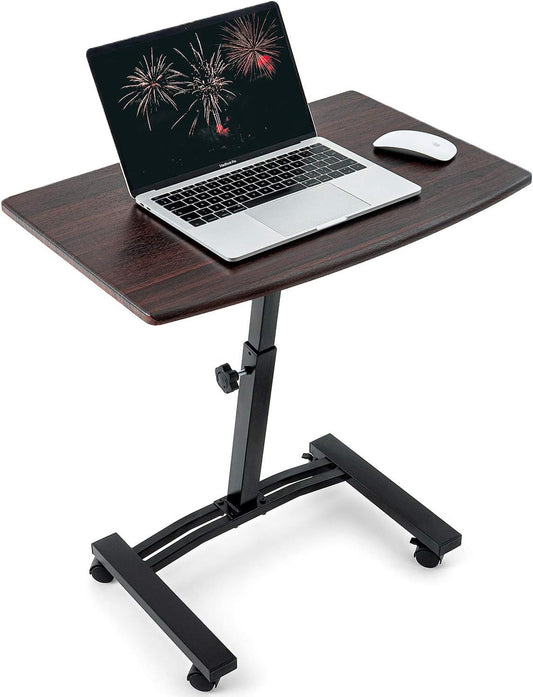 Tatkraft Salute Mobile Laptop Desk  Height Adjustable With Castors