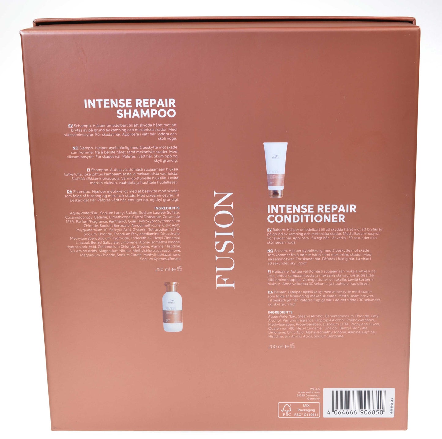 Wella Professionals  Fusions Shampoo Conditioner Gift Set