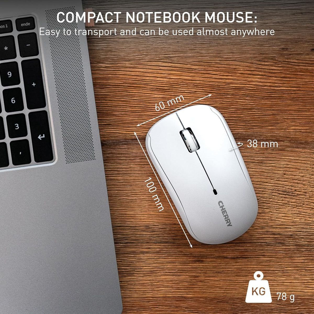 Cherry Wireless Mouse White or Black MW 2200