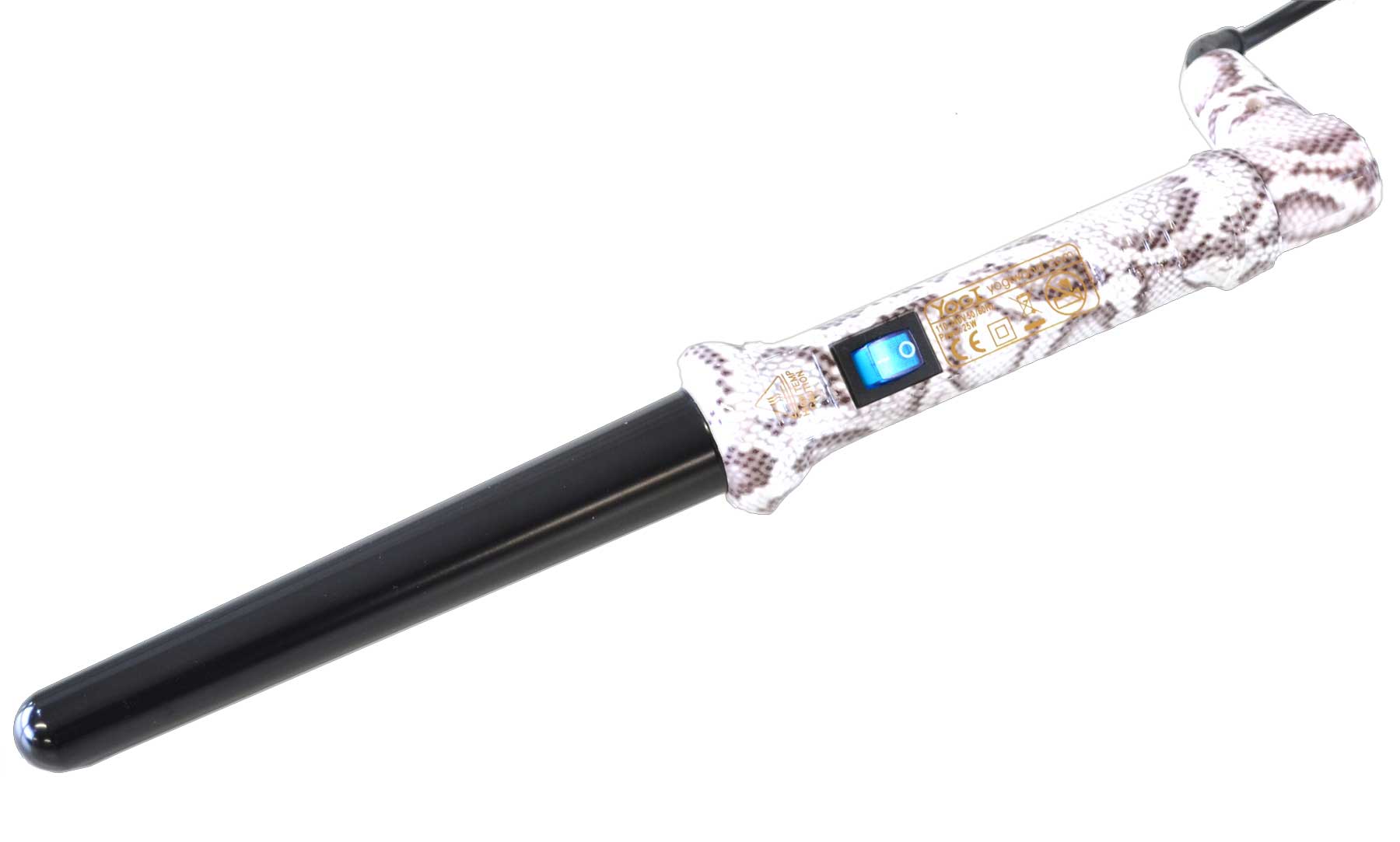 Yogi Cobra Original Professional Hair Curling Tourmaline Wand – UK