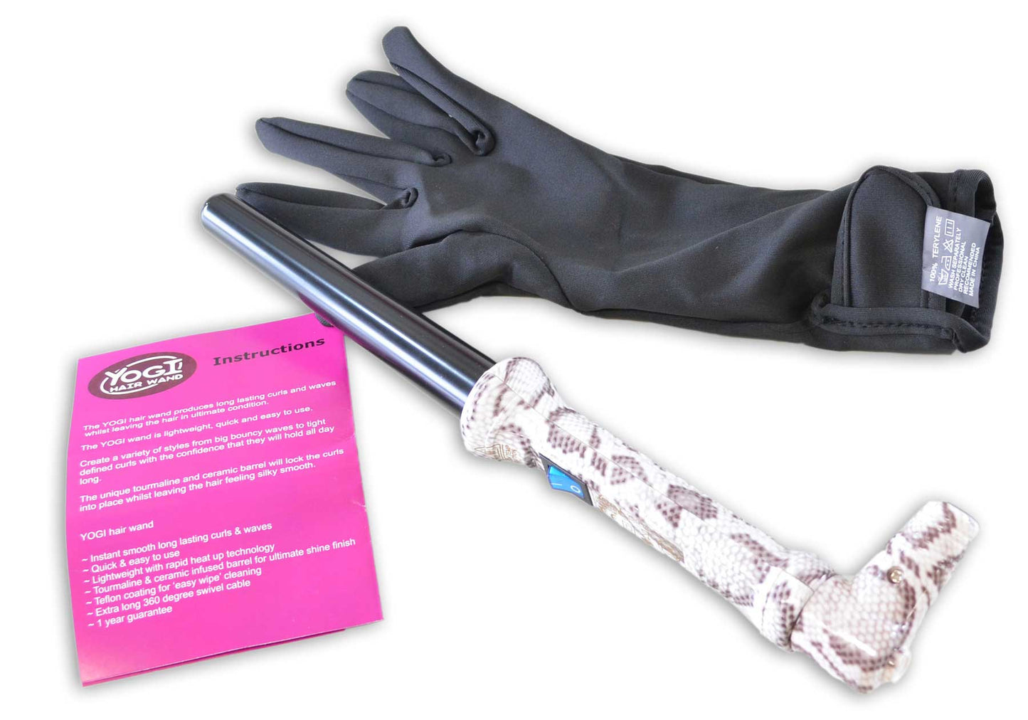 Yogi Cobra Original Professional Hair Curling Tourmaline Wand