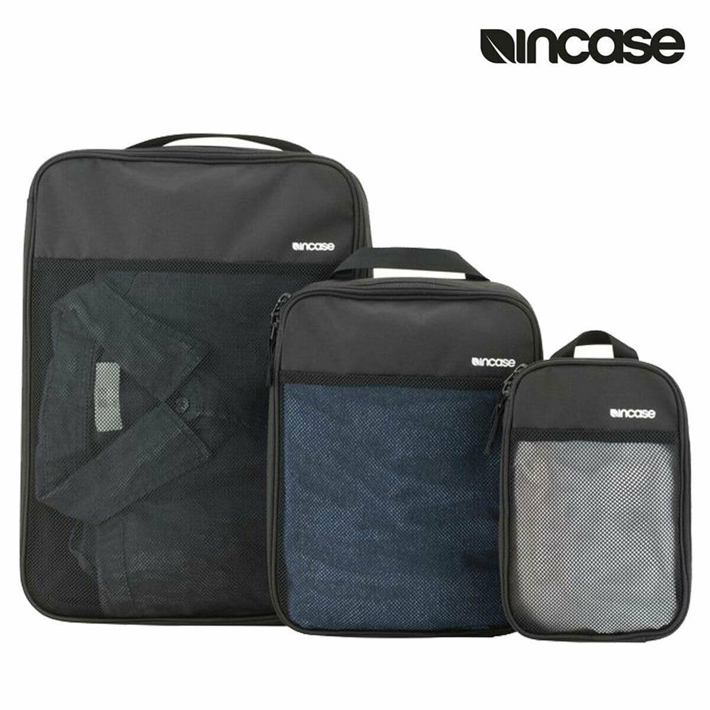 Incase Modular Mesh Storage School Work Lunch Bags 3 Pack Black - INTR400179-BLK