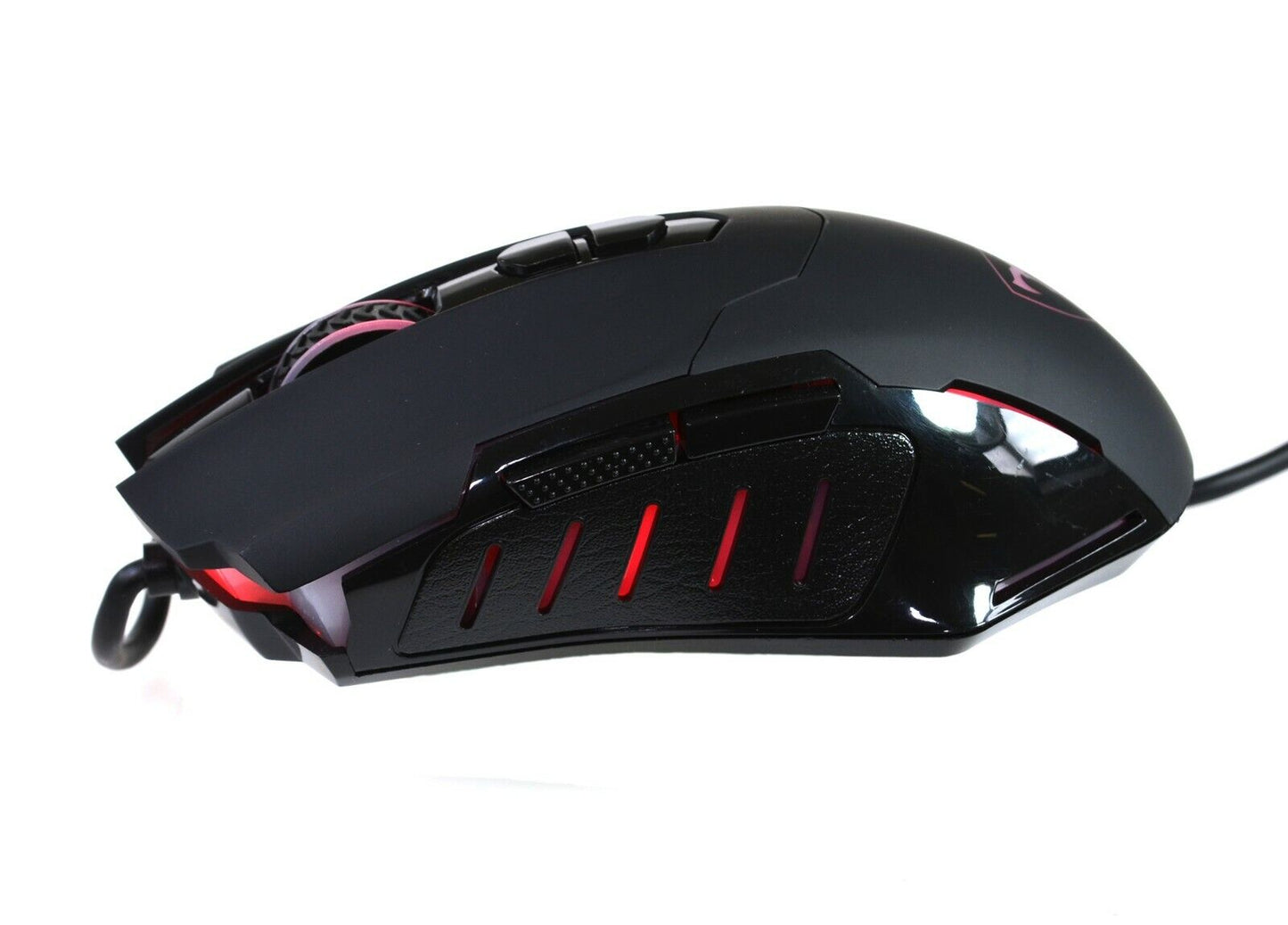 RGB LED Wired Gaming Mouse 7200dpi Programmable 8 Button Victsing T7