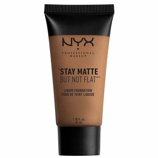 NYX Stay Matte But Not Flat Liquid Foundation SMF18.7 Deep Rich