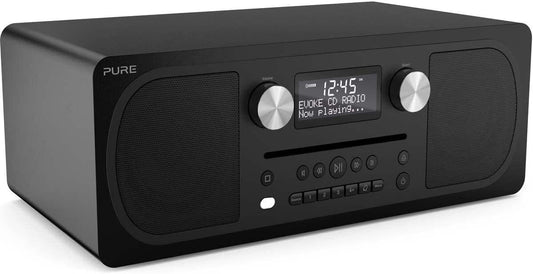 Pure Evoke C-D6 All in One Music Centre CD DAB DAB+ FM Bluetooth Speaker 20W RMS