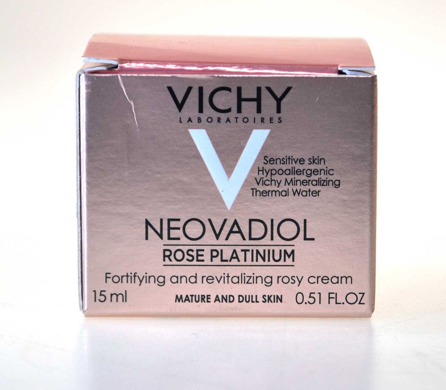 Vichy Neovadiol Rose Platinum Fortifying Revitalising Cream for Dull Mature 15ml