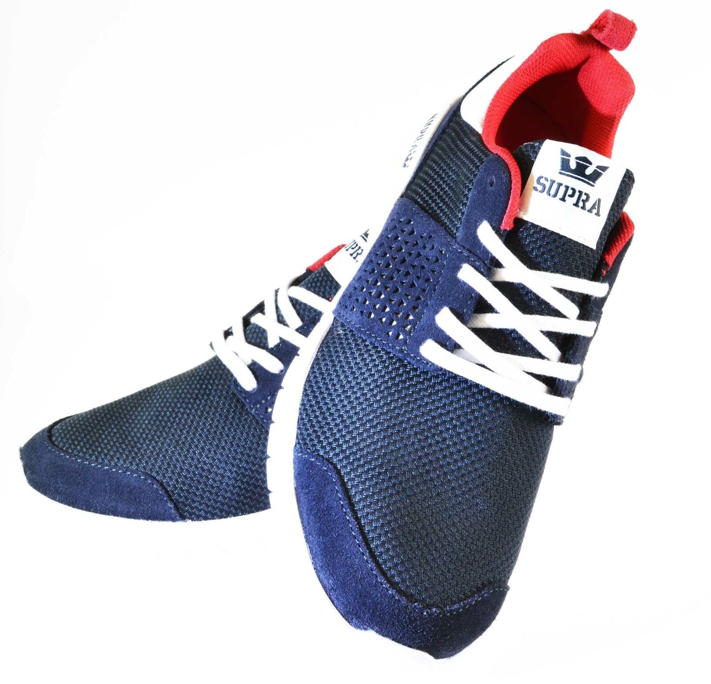 Supra Scissor Light Weight Mens Trainers White Black Navy Red Various Colours