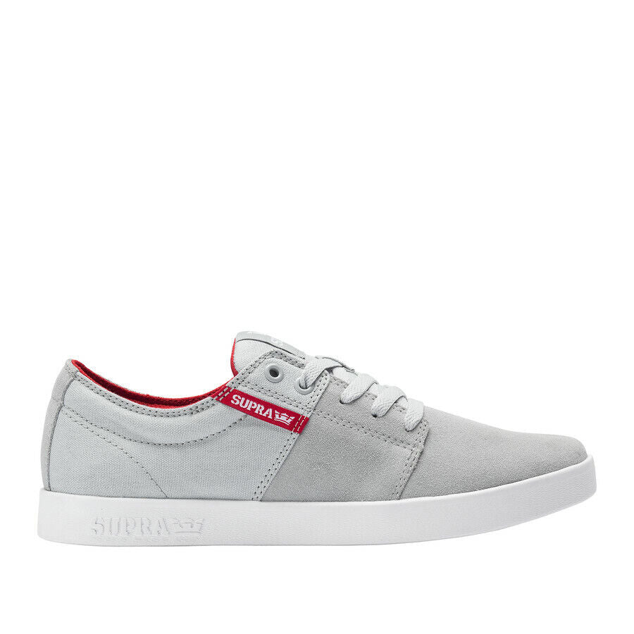 Supra Stacks II Mens Low Top Skater Navy Grey White Trainers Various Colours