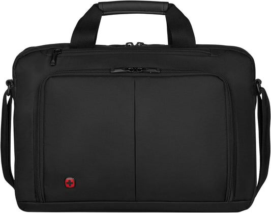 Wenger Source 16" Laptop Bag Briefcase Notebook Tablet Accessories Black