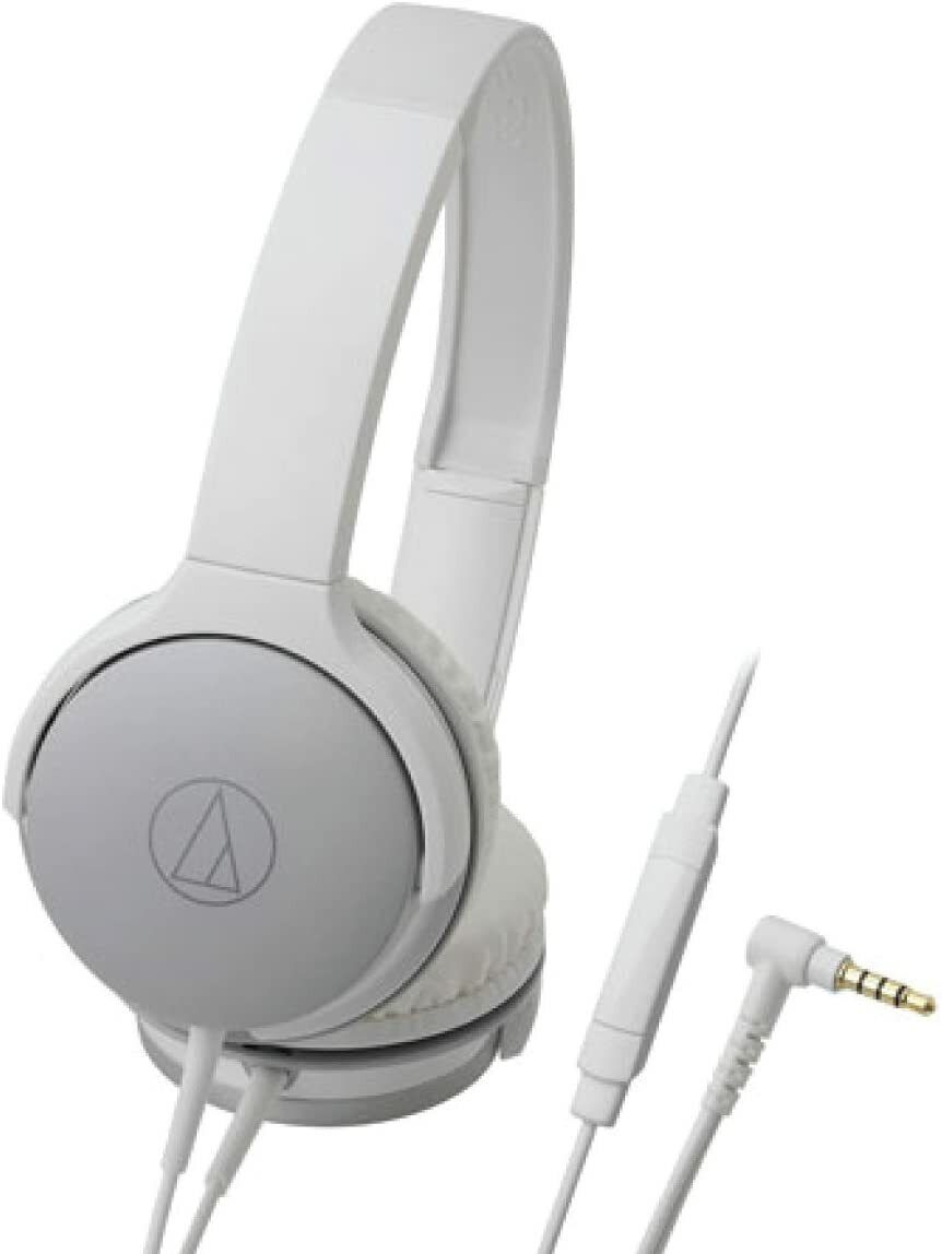 Audio Technica AR1IS WH Sonic Fuel White Wired On-Ear Headphones