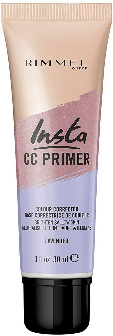 Genuine Rimmel Rimmel Insta Colour Correcting Primer Lavender 30ml