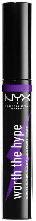 NYX Makeup Worth the Hype Volumizing & Lengthening Mascara Blue Purple