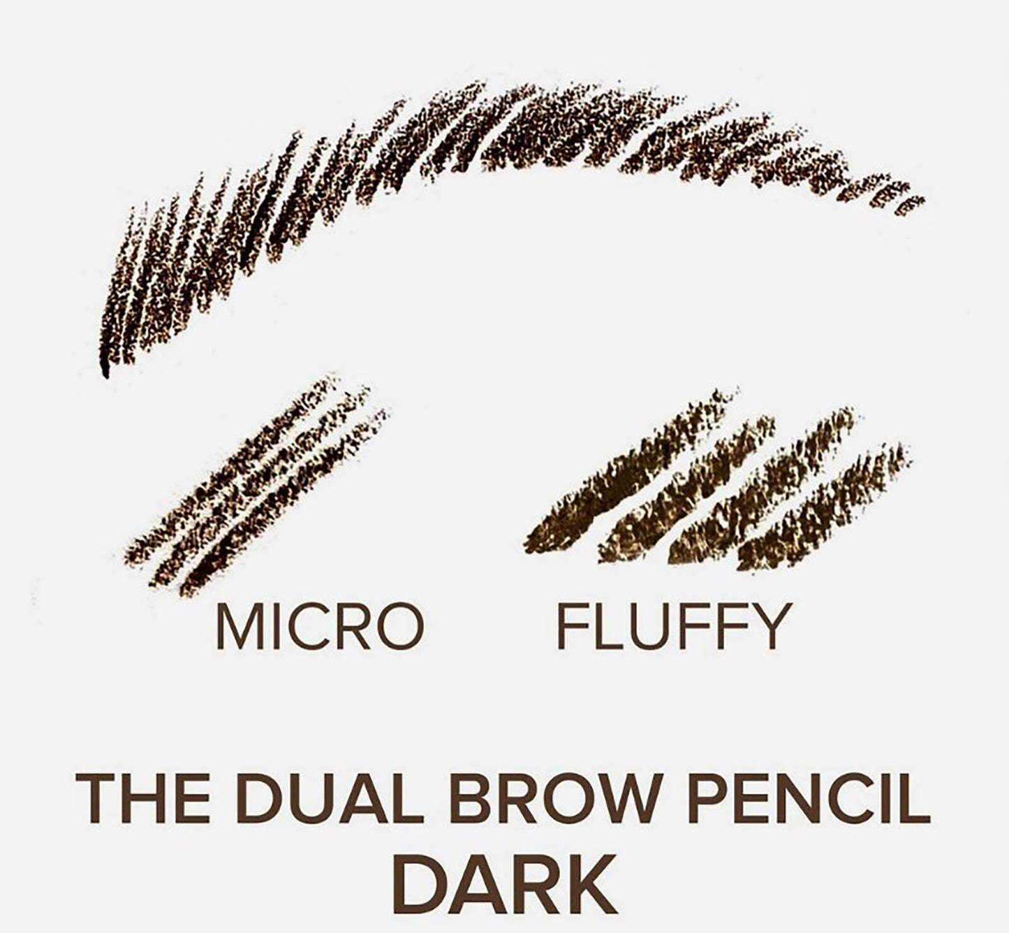 The Dual Brow Pencil Dark Gary Cockerill  Exp 06/23 Air Tight Sealed