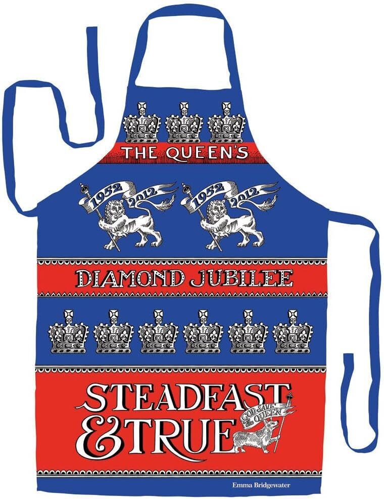 Emma Bridgewater Diamond Jubilee Apron Steadfast & True Cotton