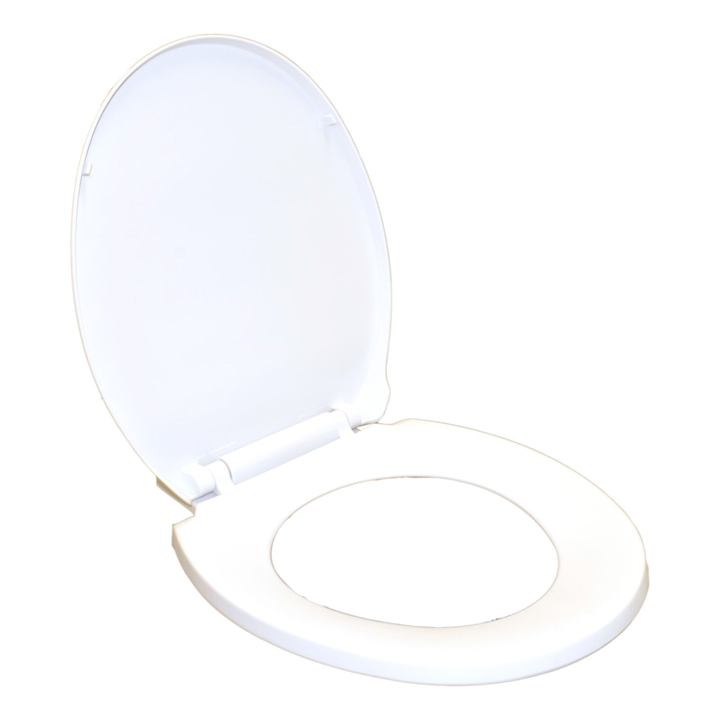 Soft Close Toilet Seat Rapid Fix Quick Release Round Oval Cassellie  White