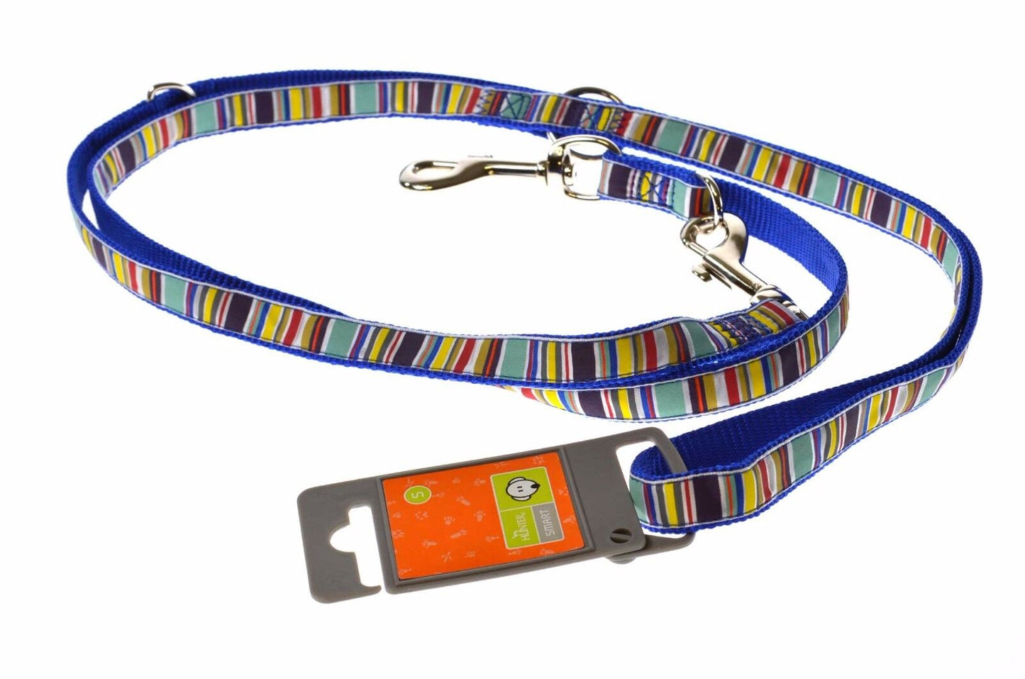 Hunter Training Ecco Sports Fun Stripes Nylon Dog Lead Leash