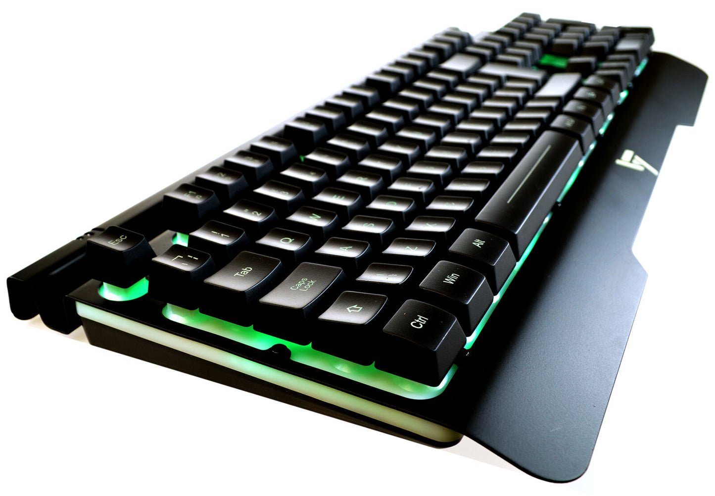  Metal RGB Illuminated Backlit Gaming Keyboard NKey Rollover UK Layout