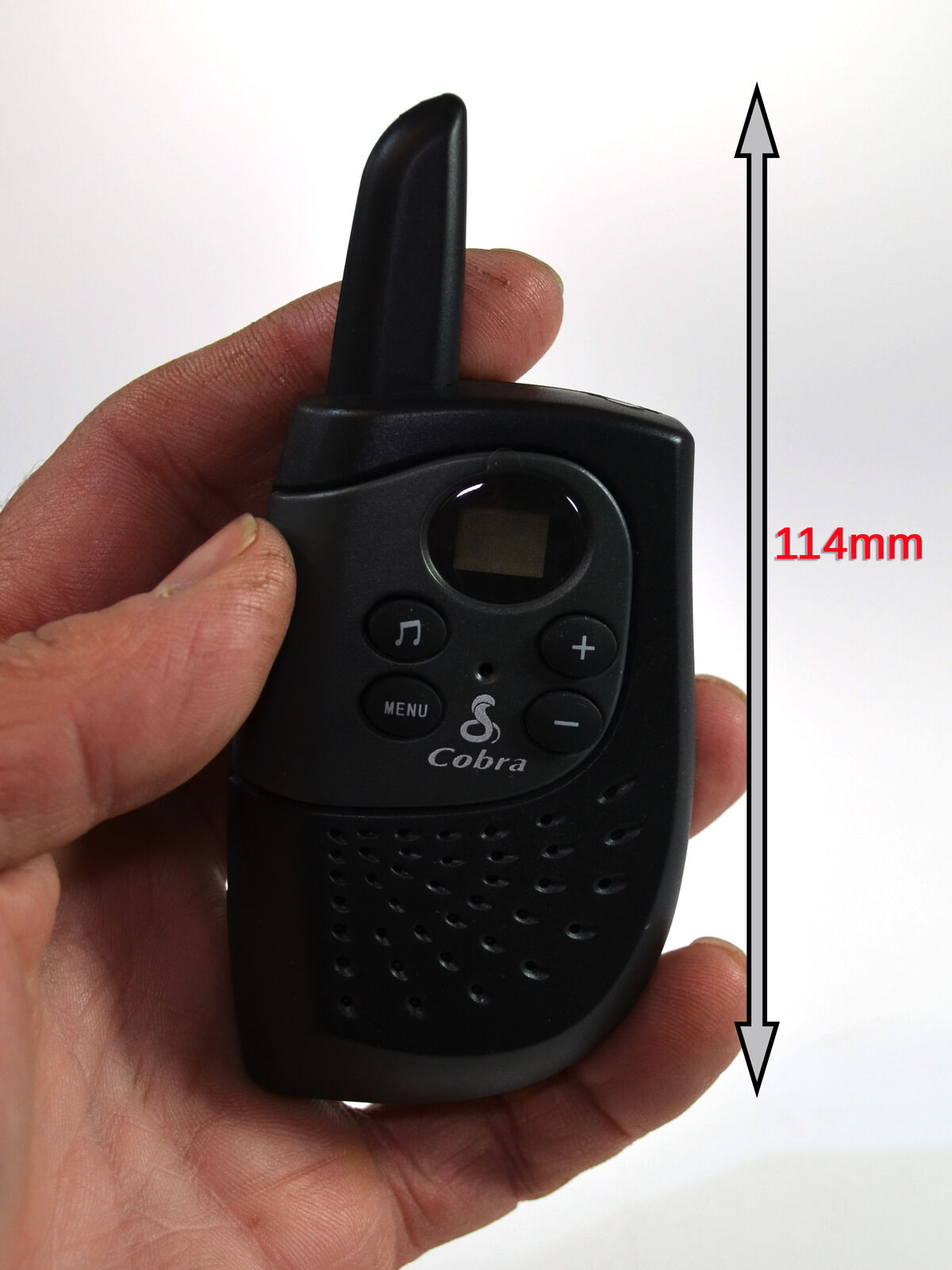 Cobra MT148K Walkie Talkie Two Way Radio Compact Portable 3km Range Power Saving