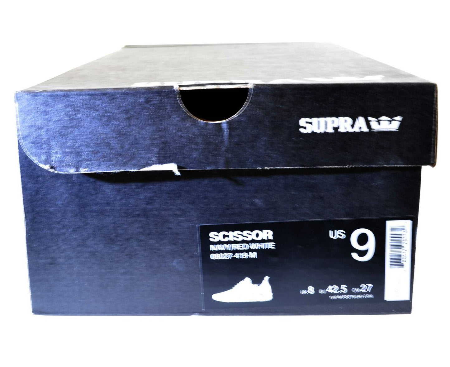 Supra Scissor Light Weight Mens Trainers White Black Navy Red Various Colours