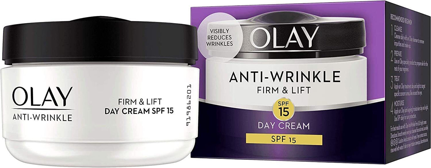 Olay Anti Wrinkle Firm & Lift Day Cream SPF 15 50ml Anti Ageing Moisturiser