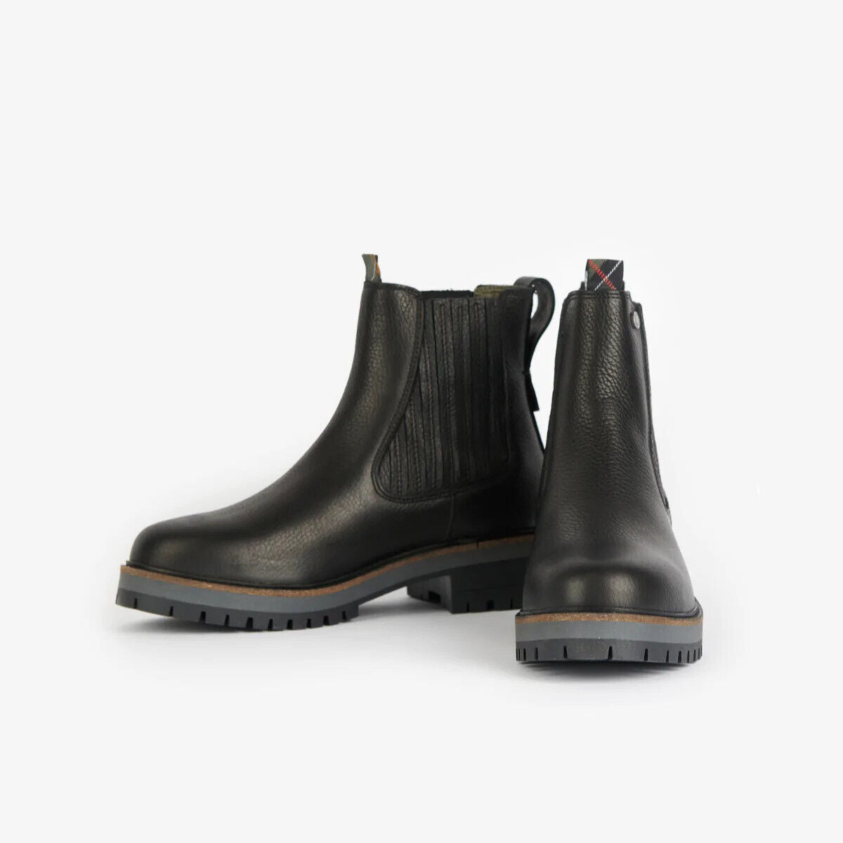 Barbour International Joelle Chelsea Boots Leather Black Ladies