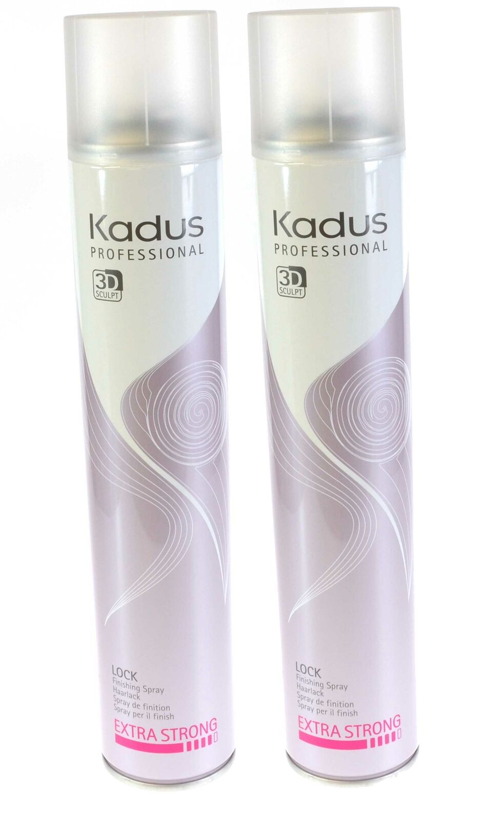 Wella Kadus 3D Sculpt Extra Strong Lock It Finishing Hairspray 500ml Pack 1 or 2