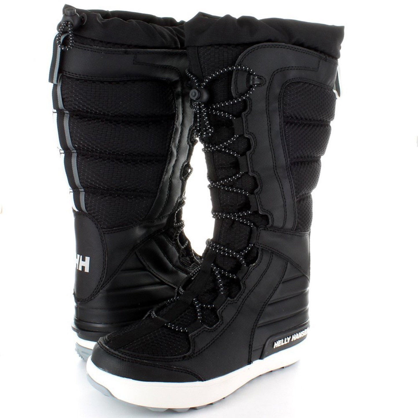 MENS BLACK HELLY HANSEN EQUIPE 3  ULTIMATE SNOW BOOTS  FULLY INSULATED