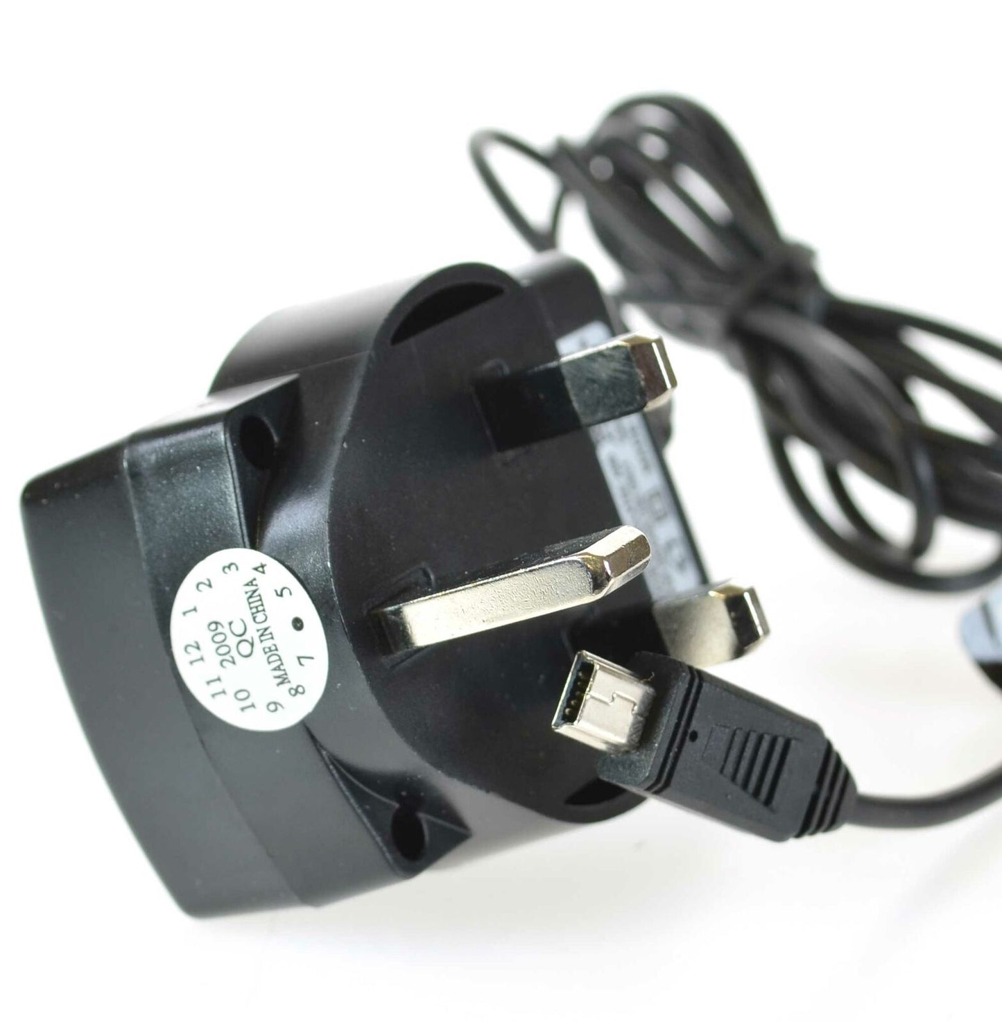 Kit Power Mini USB UK Mains Travel Charger  - Black