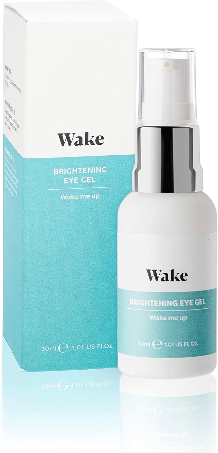 Wake Brightening Eye Gel 15ml Hydrating Serum Anti Aging Dark Circles Puffy