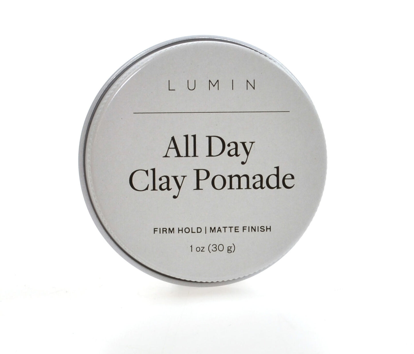 Lumin All Day Clay Pomade 30g Firm Hold Matte Finish Nourishing Conditioning