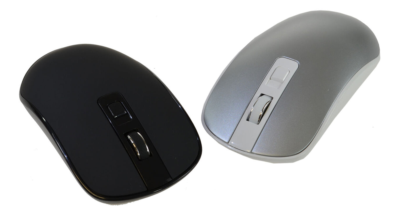 Wireless Mouse 2.4GHz Slim Silent Adjustable DPI Level Noiseless PC079