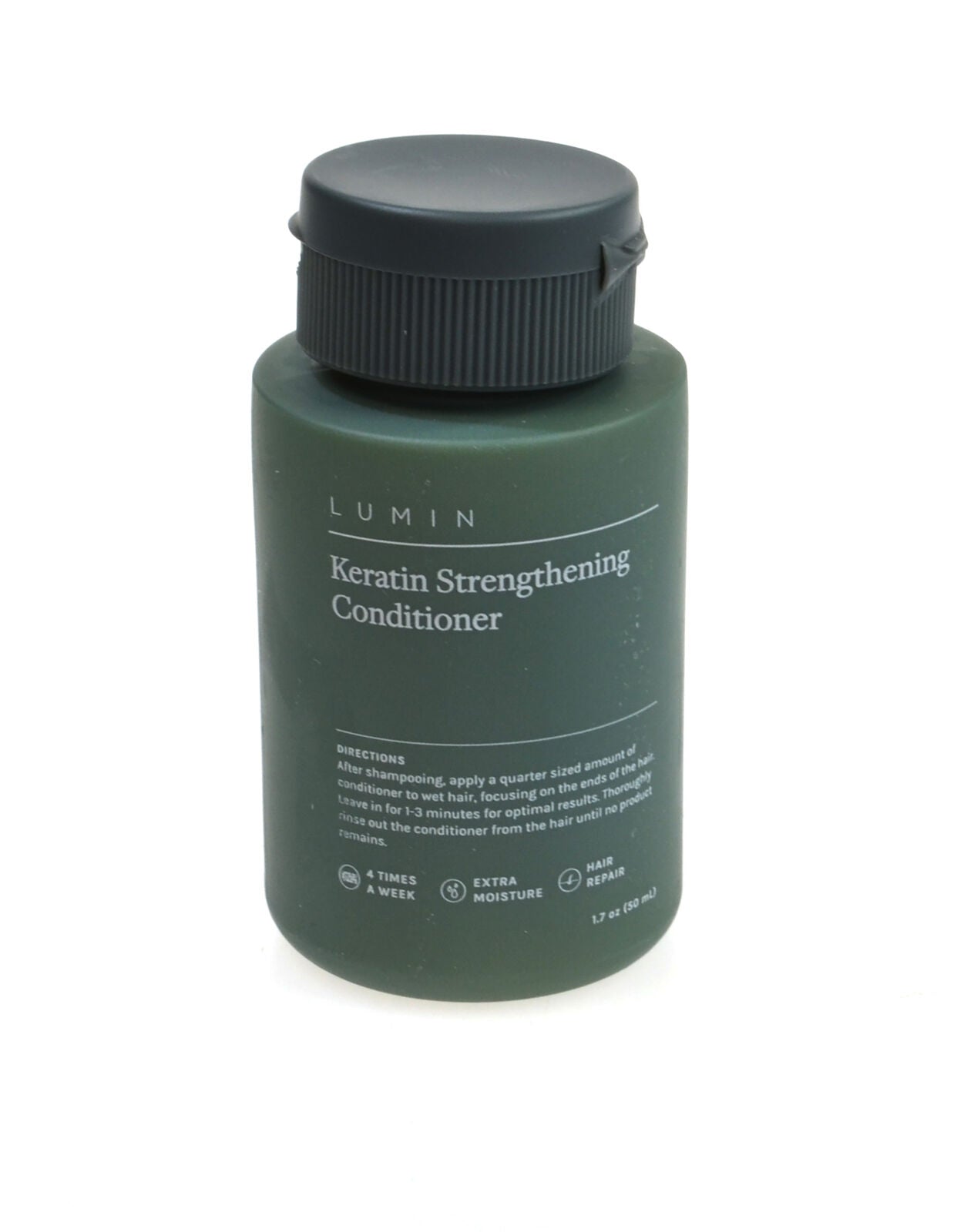 Lumin Keratin Strengthening Conditioner 50ml Jojoba Oil Green Tea Nourishes