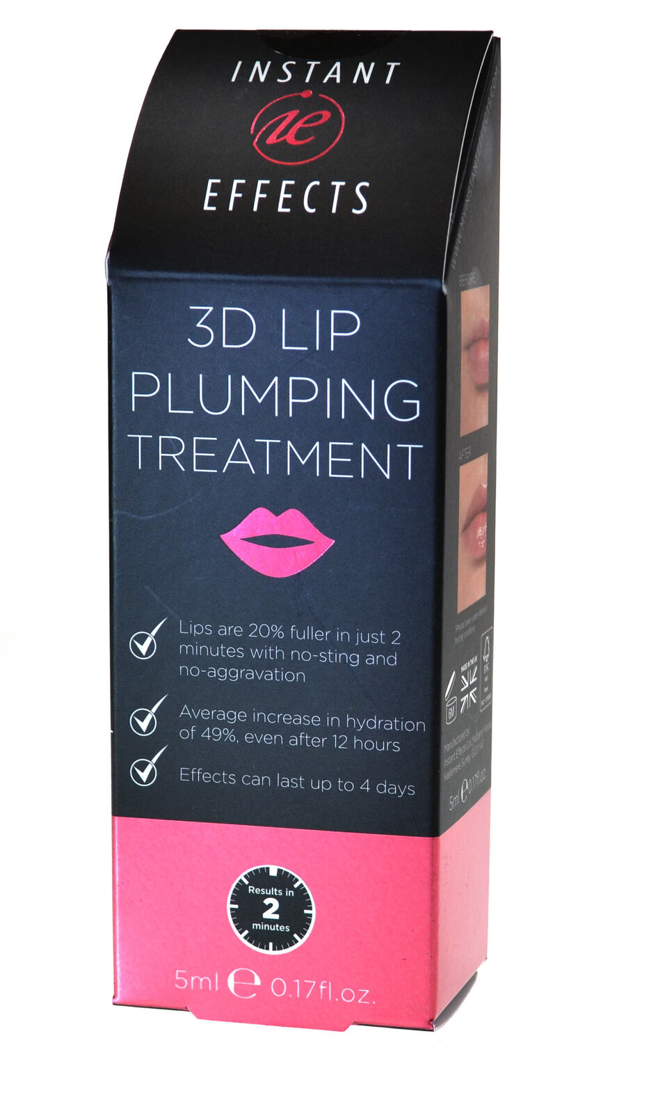 3D Lip Plumping Treatment My Instant Effects 5ml Long Lasting Fuller Lips