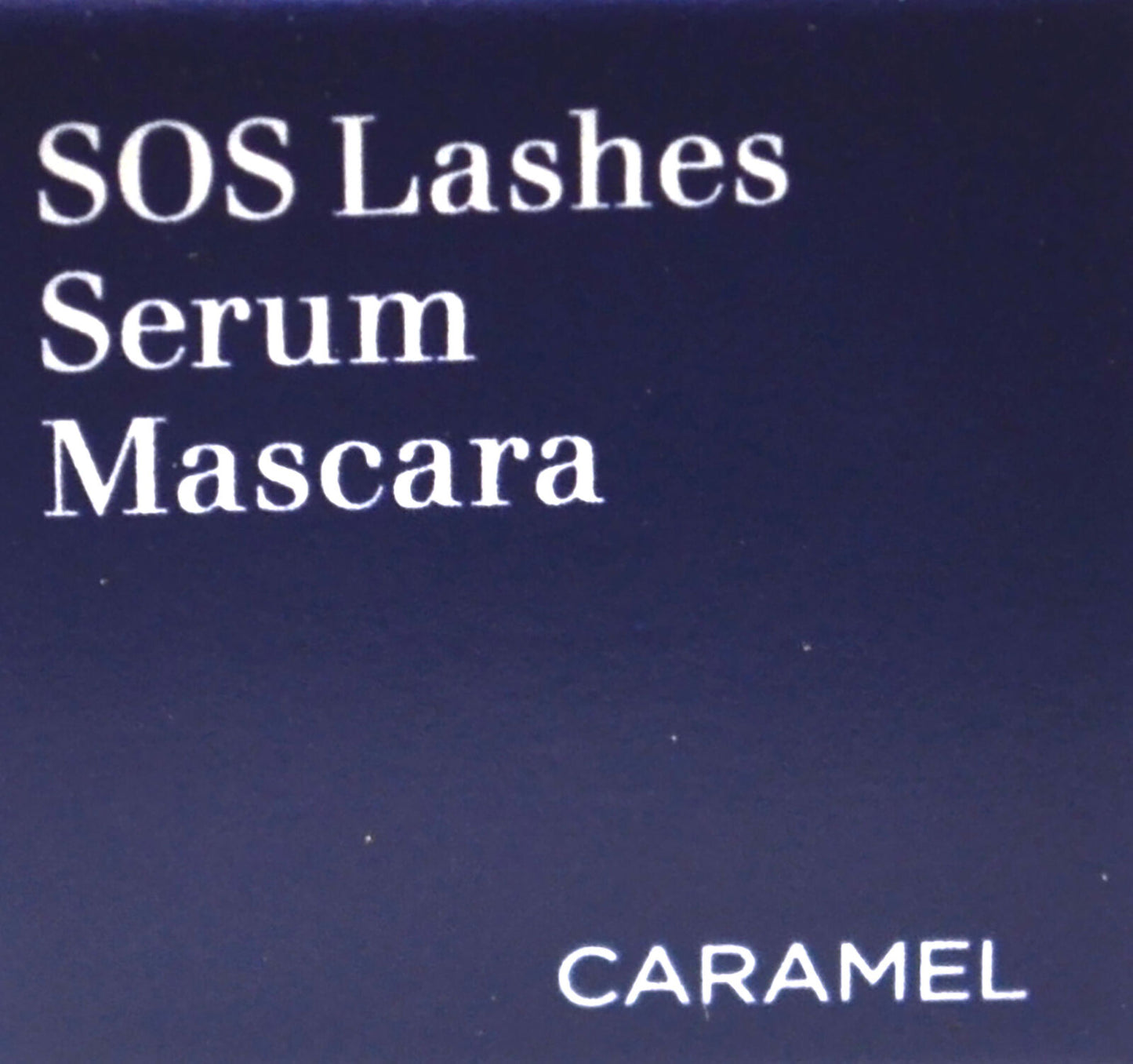 Clarins SOS Lashes Serum Mascara No. 01 Caramel 8 ml Longer Denser Eye Lashes