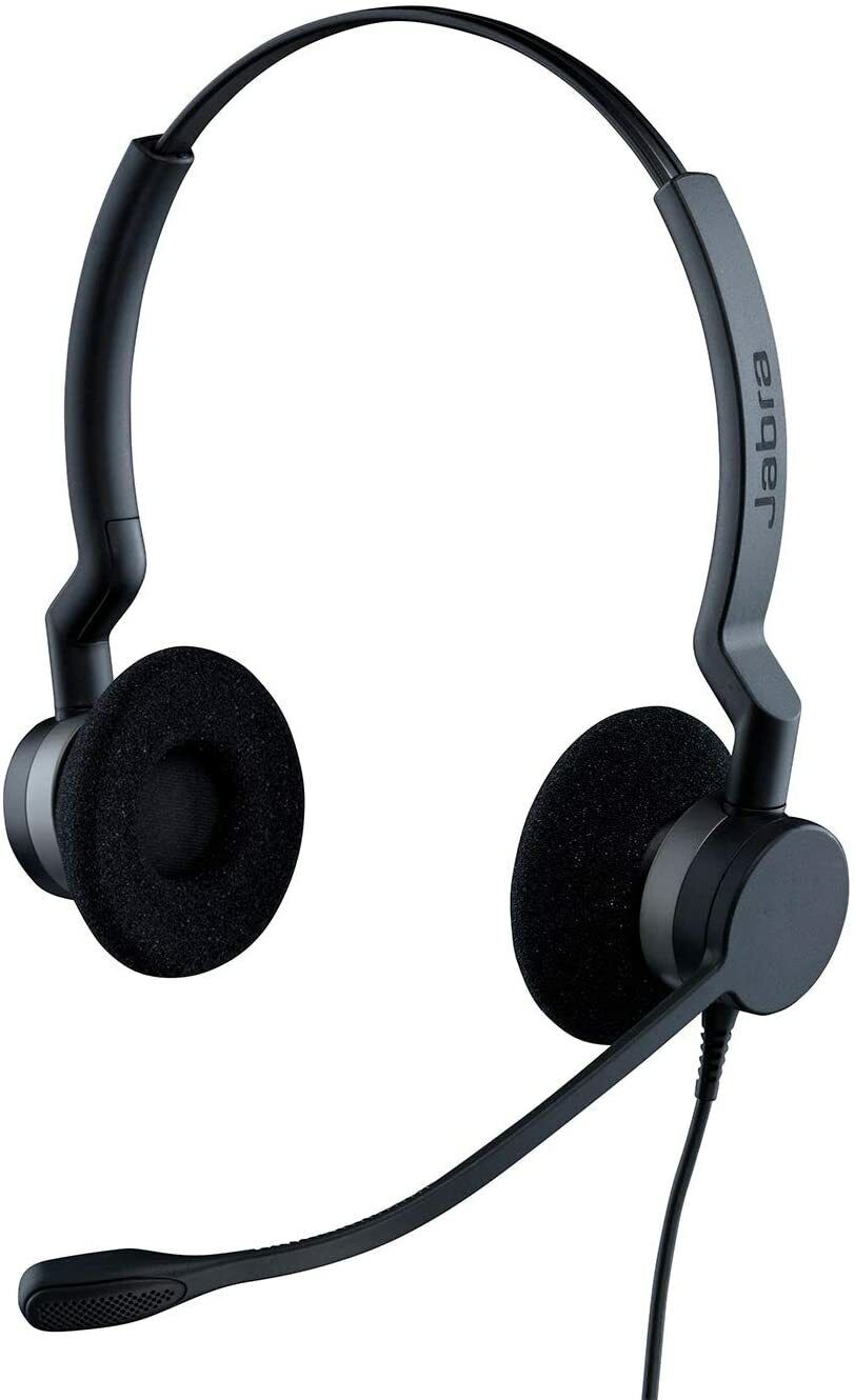 Jabra BIZ 2300 USB UC Duo Stereo Binaural Head-Band Black Headset