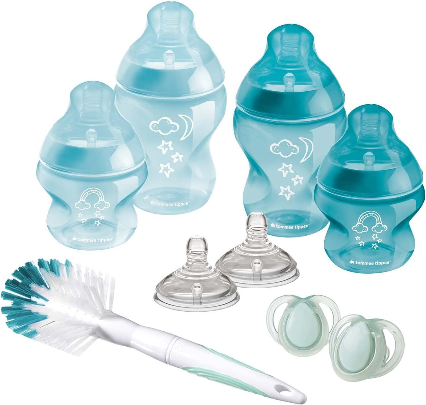 Tommee Tippee Closer To Nature Newborn Starter Set Blue Anti Colic