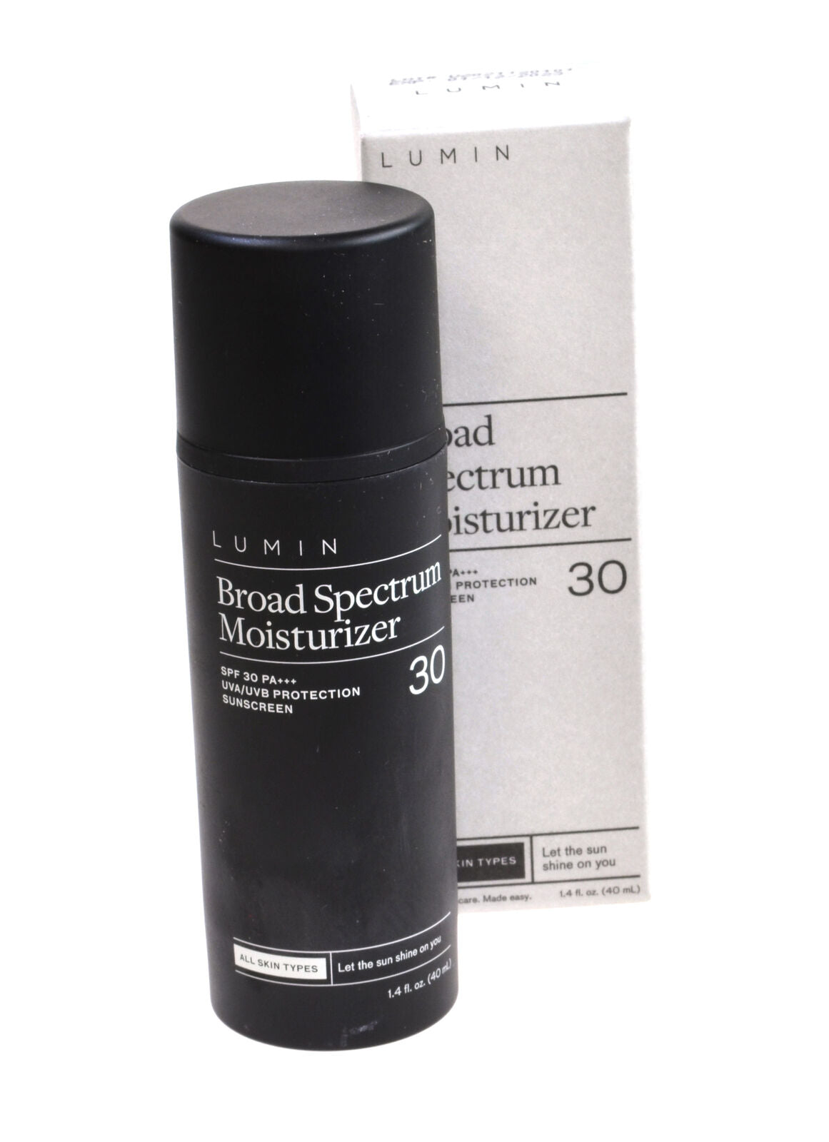 Lumin Broad Spectrum Moisturiser SPF30  40ml Exp 12/23