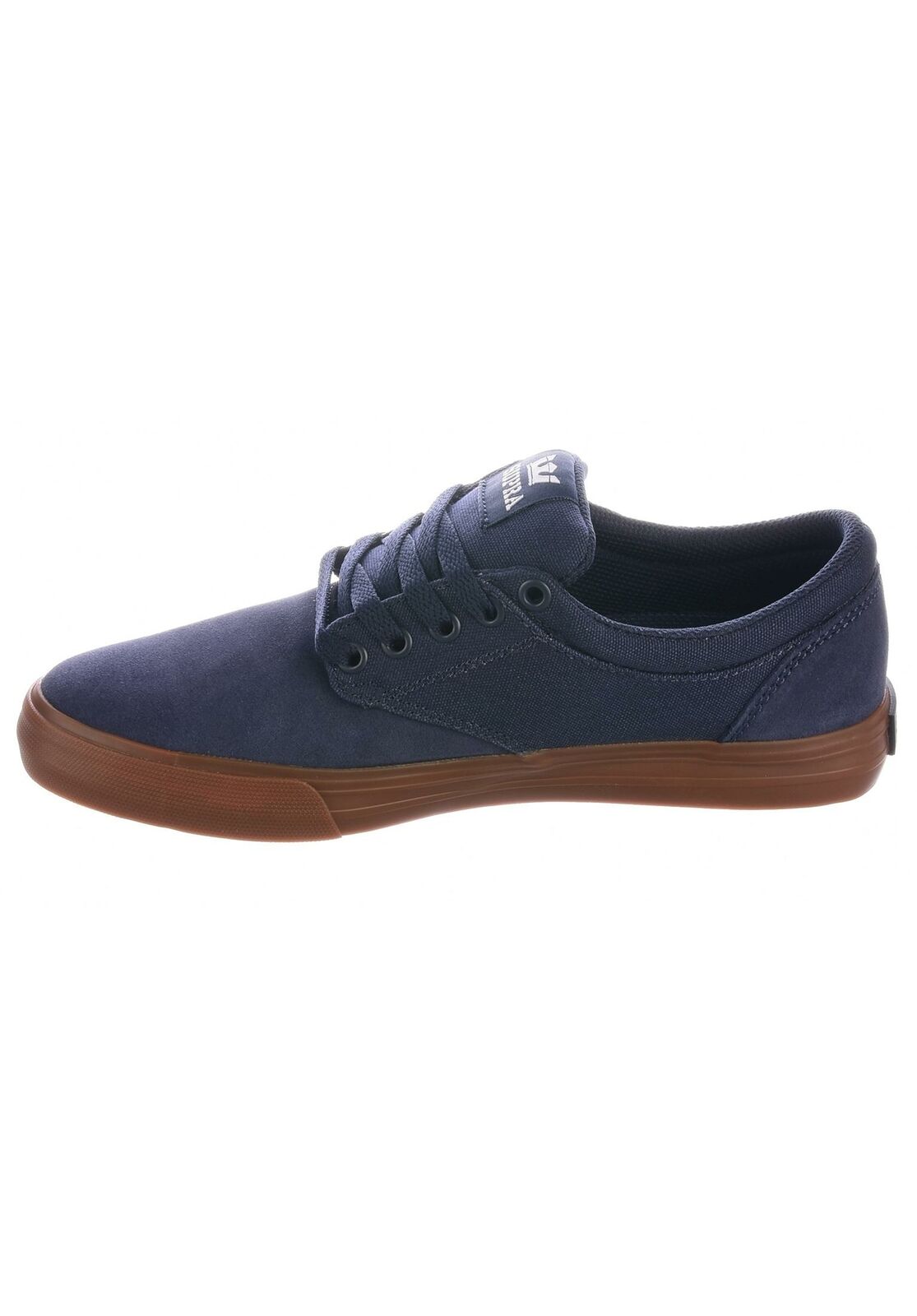 Supra Stacks II Mens Low Top Skater Navy Grey White Trainers Various Colours