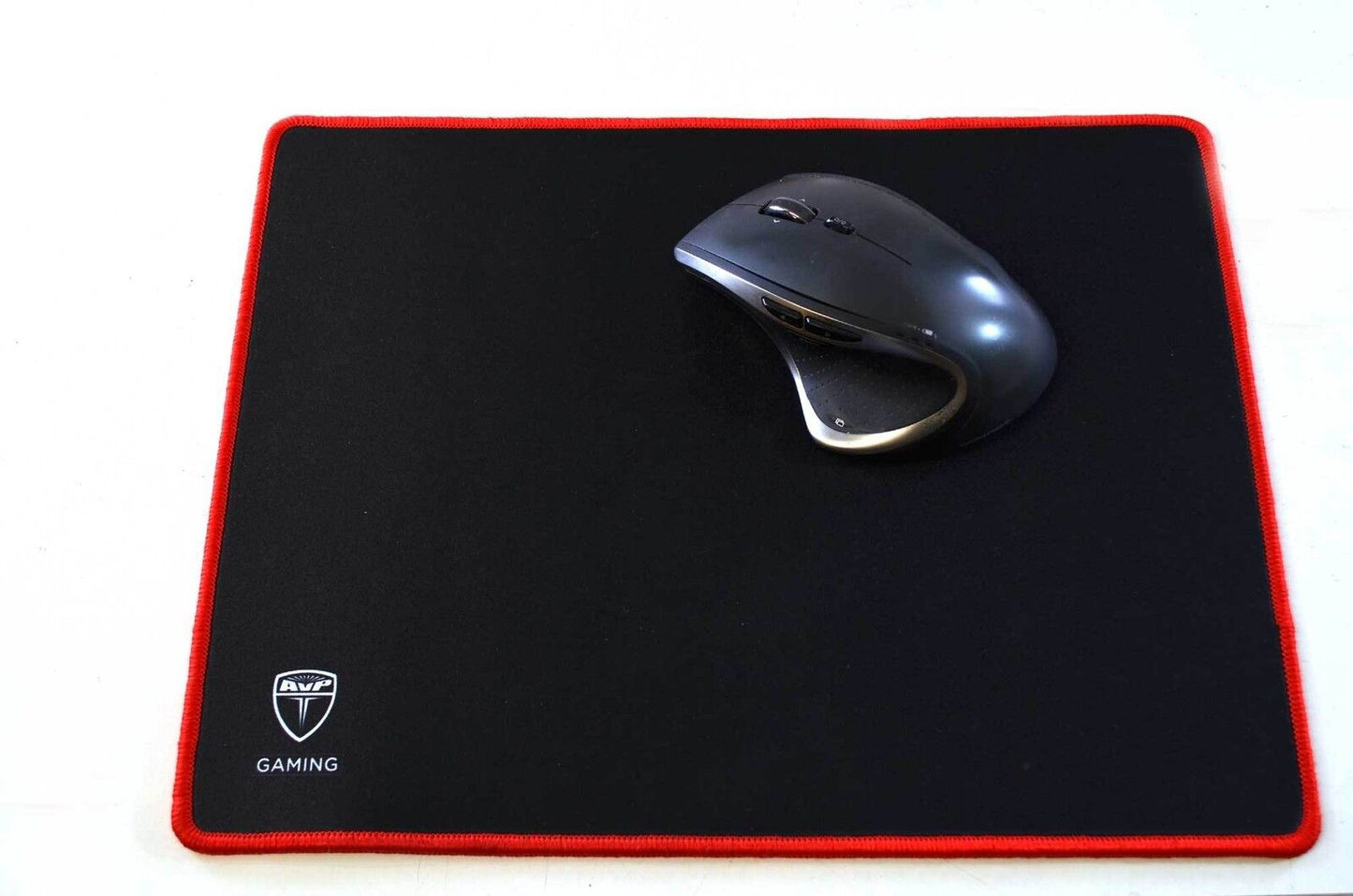 AVP Gaming Mousing Surface Mouse Mat Pad Rubber Backed Large Nylon Black