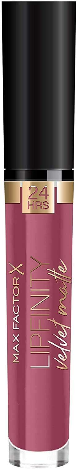 Max Factor Lipfinity Velvet Matte Lipstick Nude Pink Merlot Creme 4 Shades