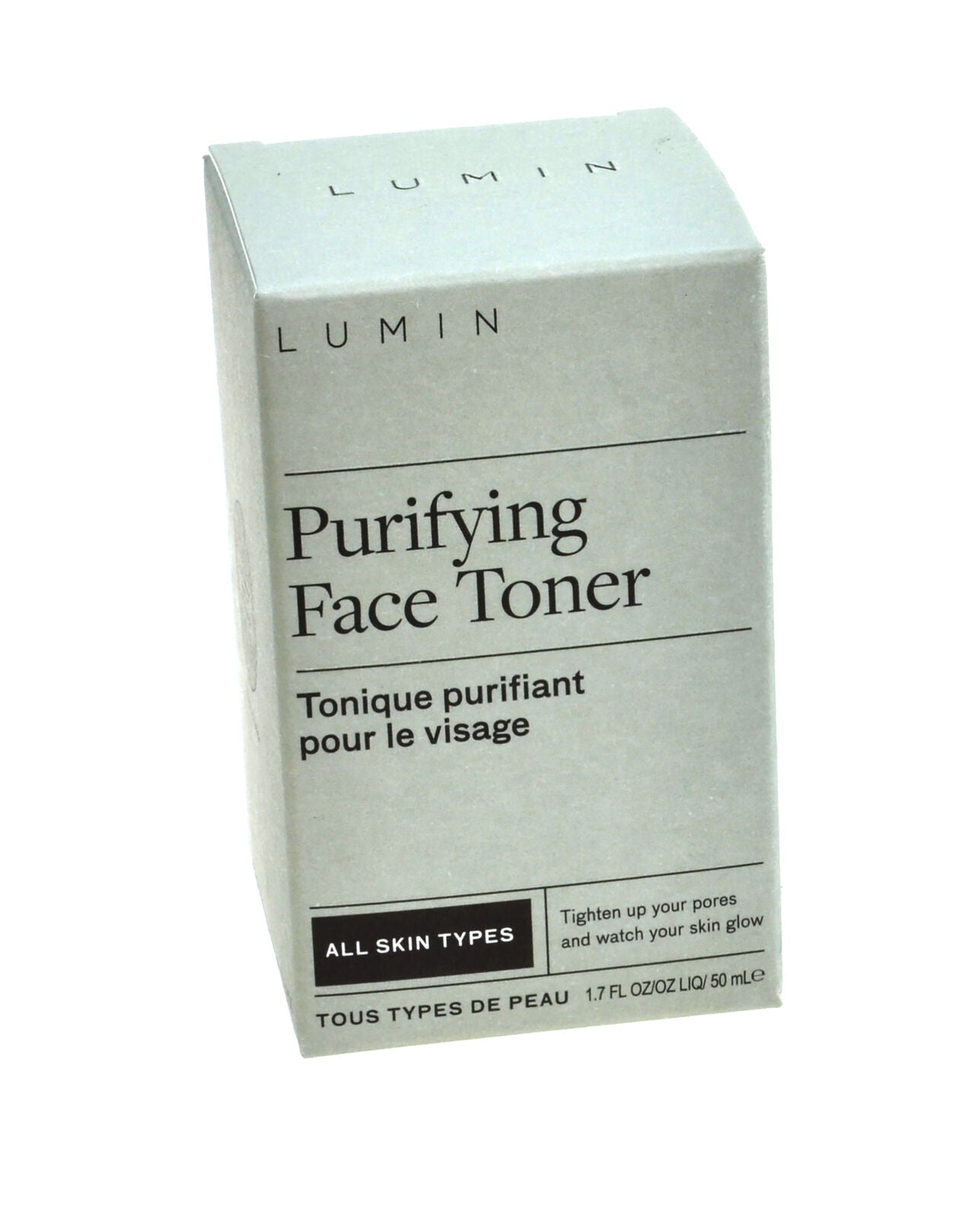 Purifying Face  Skin Toner Men 50ml Cleans Balances Lumin