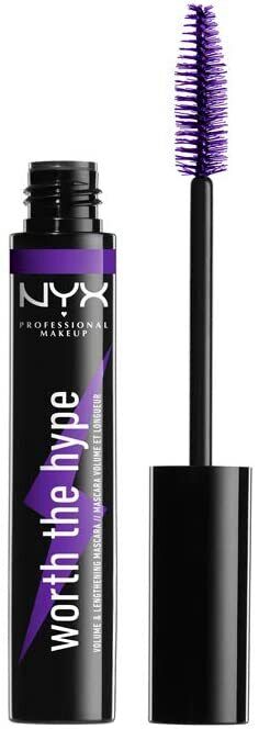 NYX Makeup Worth the Hype Volumizing & Lengthening Mascara Blue Purple