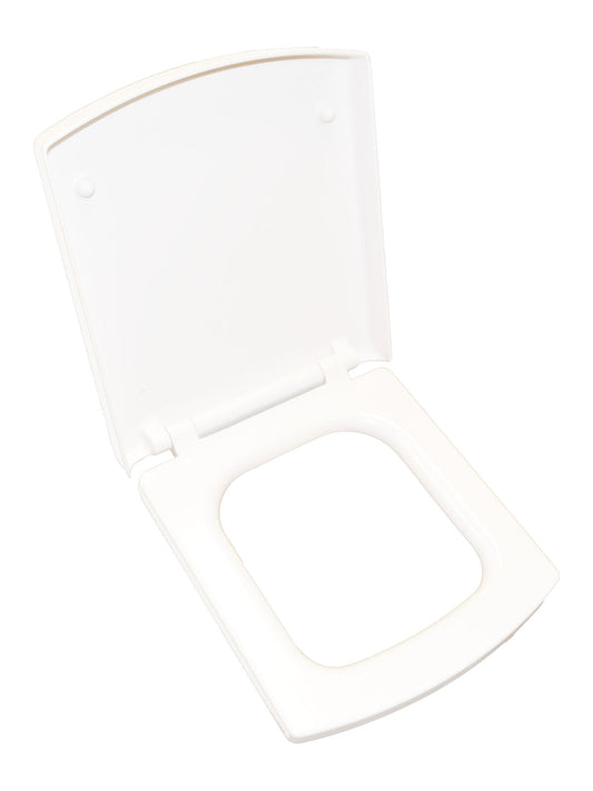 Luxury Soft Close Toilet Seat Rapid Fix Quick Release Round Square White