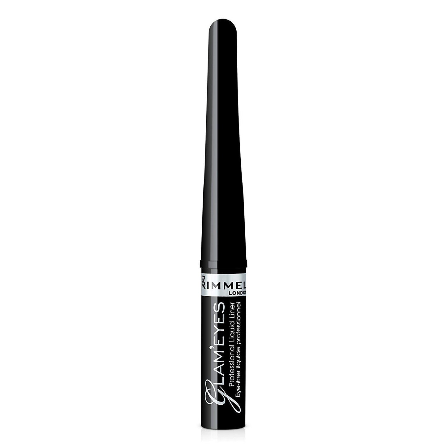 Rimmel Glam Eyes Black Professional Liquid Eye Liner Black Glamour