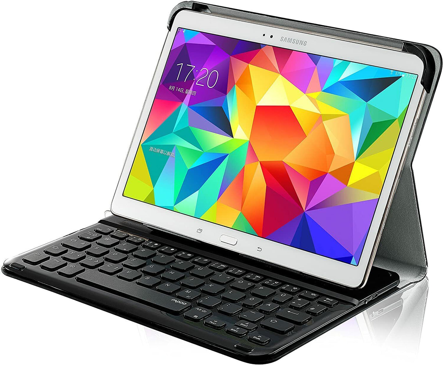 Rapoo Bluetooth Keyboard Case TK310 Samsung Galaxy Tab 10.1" Inch 3 4 S