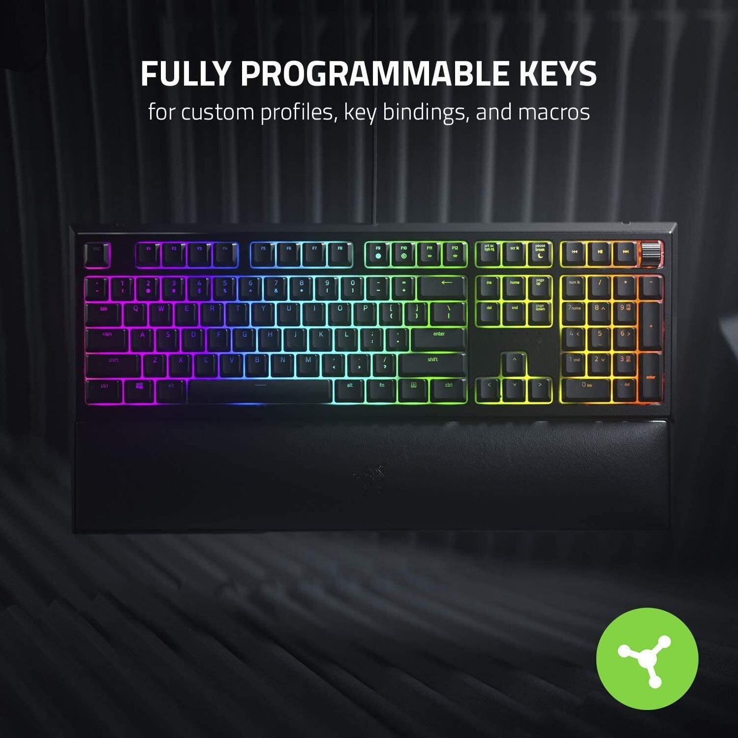 Razer Ornata V2 Hybrid Mechanical Keyboard RGB Chroma English Intl Layout Gaming