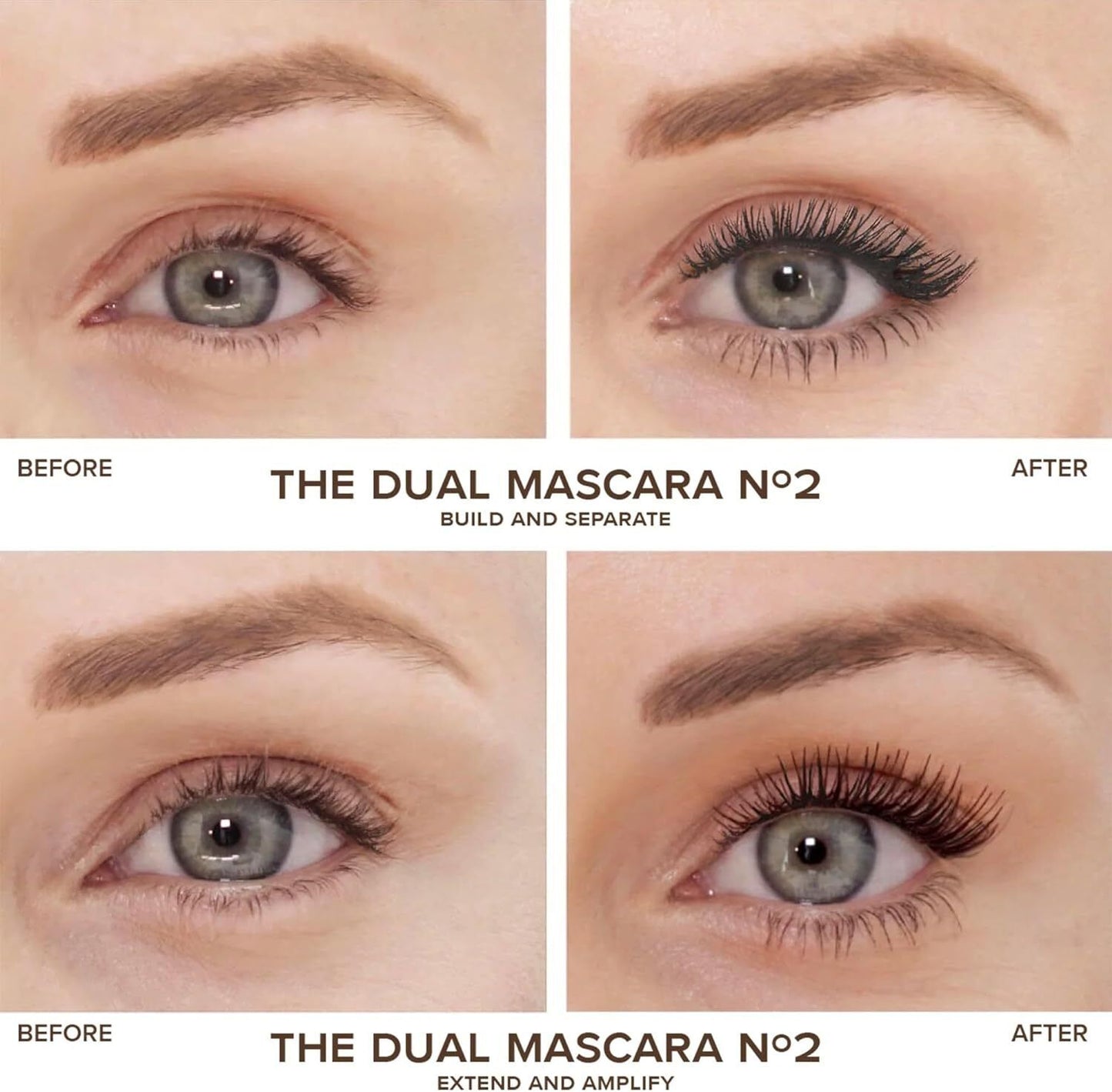 The Dual Mascara Gary Cockerill Build Separate Extend Amplify Glossy Deep Black